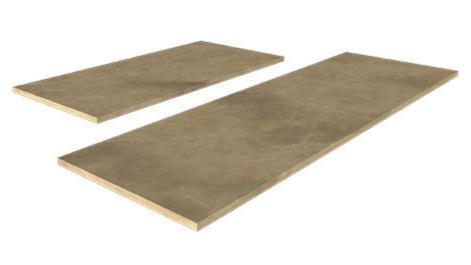 Woodford 54 Inch Limestone Slate Hearth Set