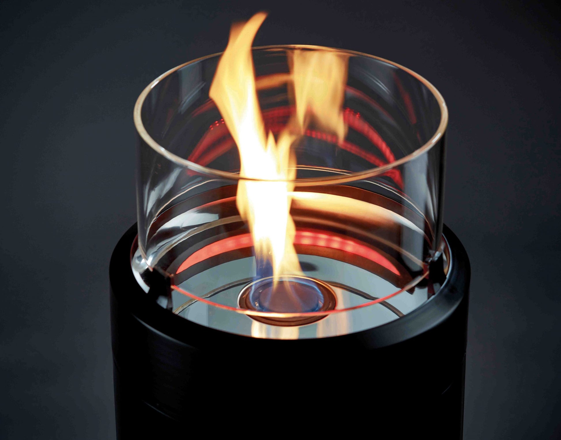 Large Nova LED Flame Heater – 2.5kW Propane Gas