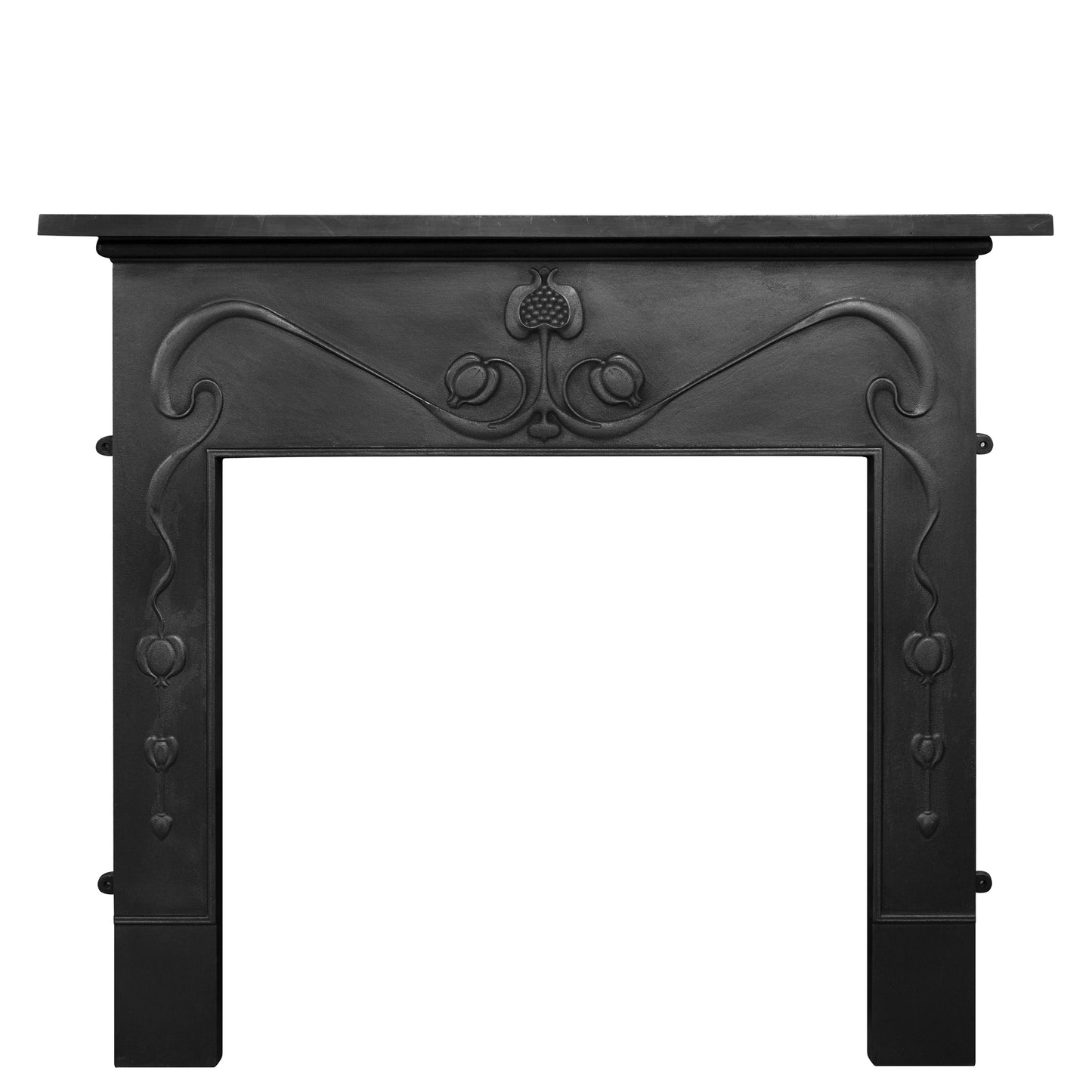Art Nouveau Cast Iron Fireplace Surround | Carron