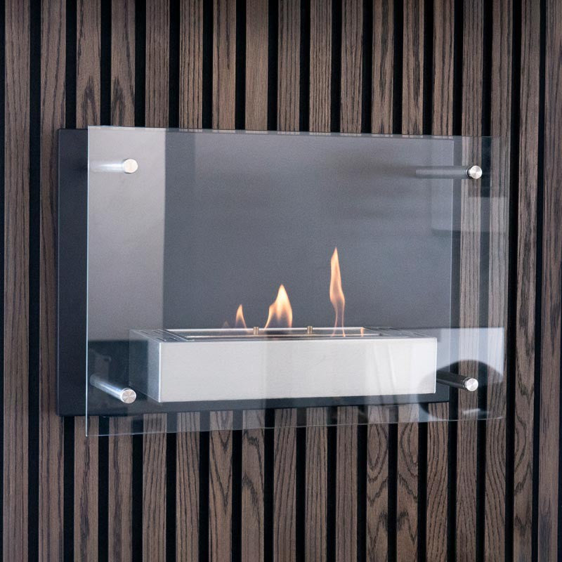 Wall Mounted Bioethanol Fireplace | Cool Heat Solution