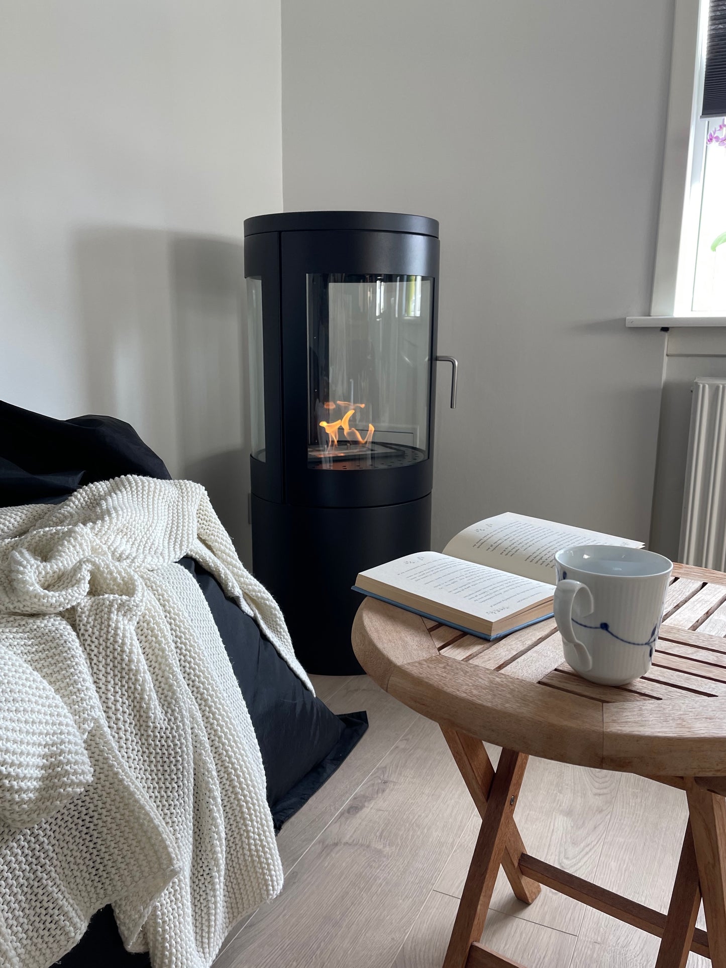 ScandiFlames, Columbus - Bioethanol Stove with 360-View