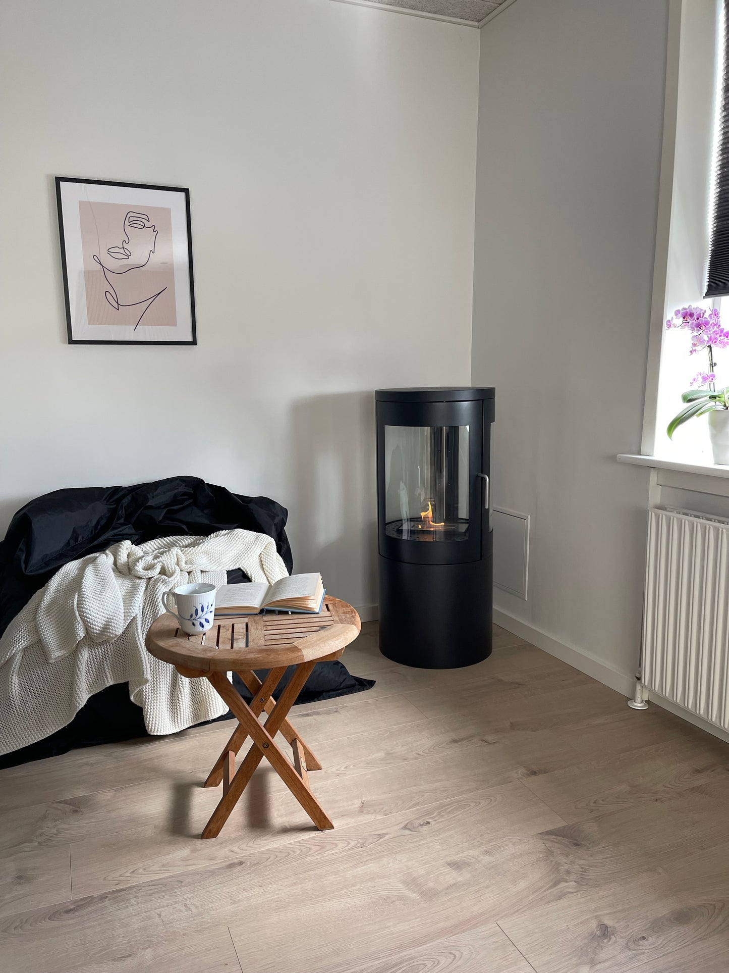 ScandiFlames, Columbus - Bioethanol Stove with 360-View