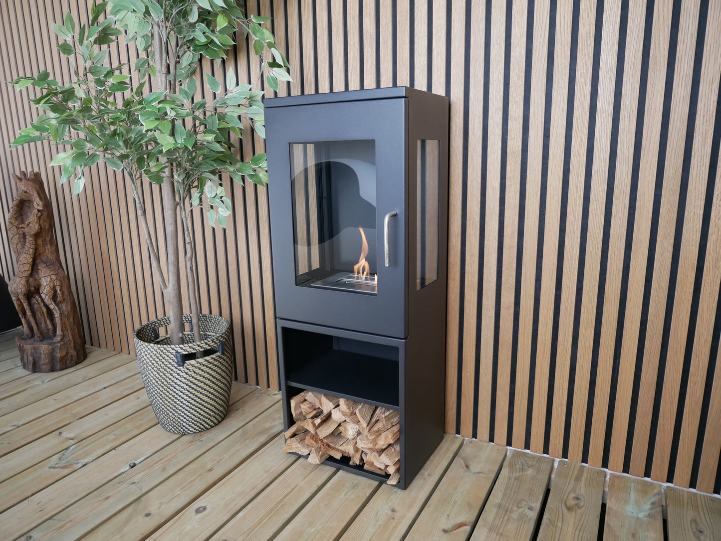 ScandiFlames, Cheyenne - Bioethanol Stove Fireplace