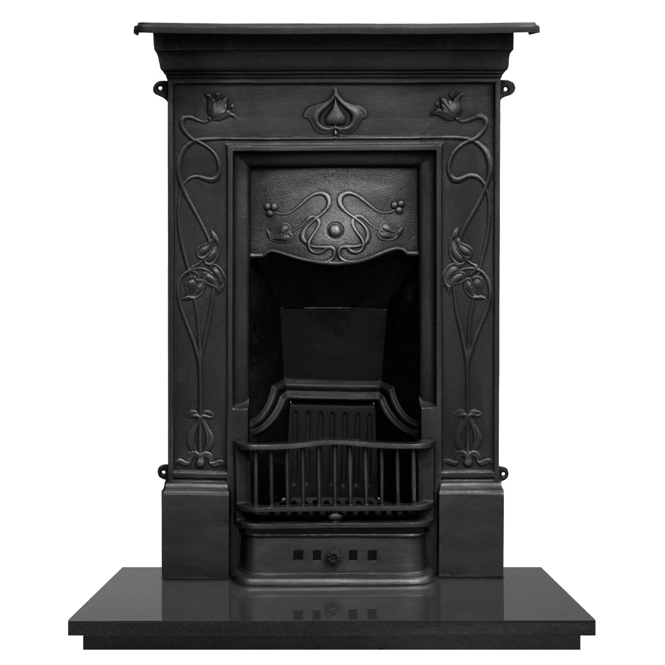 The Crocus Cast Iron Combination Fireplace | Carron