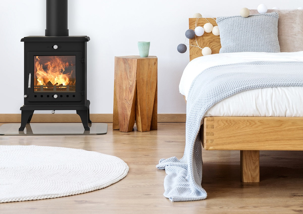 Ekol Crystal 5kW Wood Burning / Multifuel Ecodesign Stove (with painted door option) (Copy)