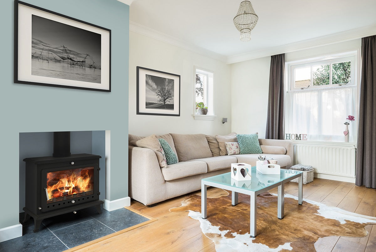 Ekol Crystal 12kW Wood Burning Stove (with painted door option)