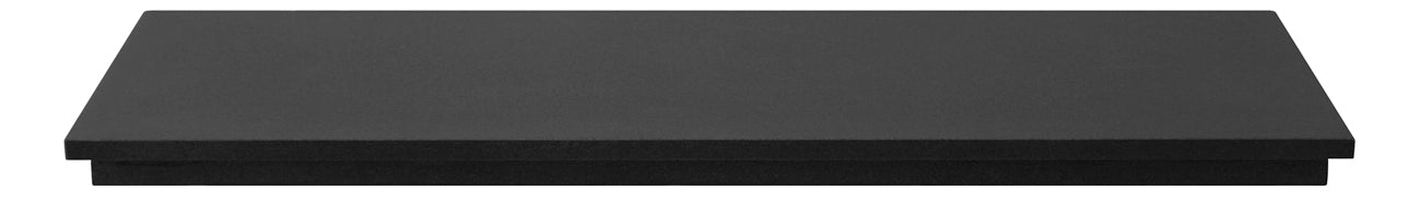 Honed Black Granite Hearth 4 Piece | Carron