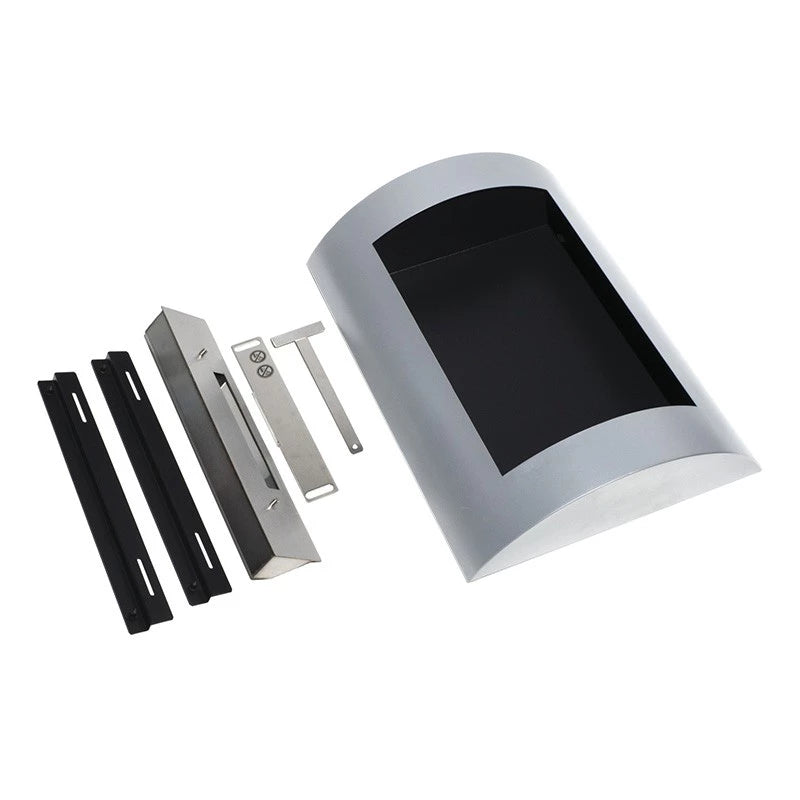 ScandiFlames, Ocean, Stainless Steel, Bioethanol, Wall Mounted Fireplace