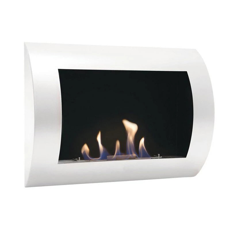 ScandiFlames, Ocean, Stainless Steel, Bioethanol, Wall Mounted Fireplace