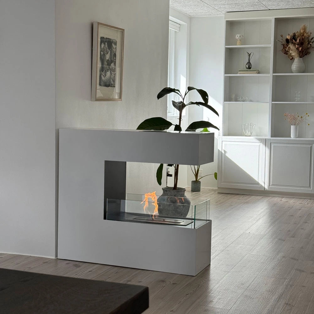 ScandiFlames, Topeka, Powder Coated Steel Bioethanol Fireplace