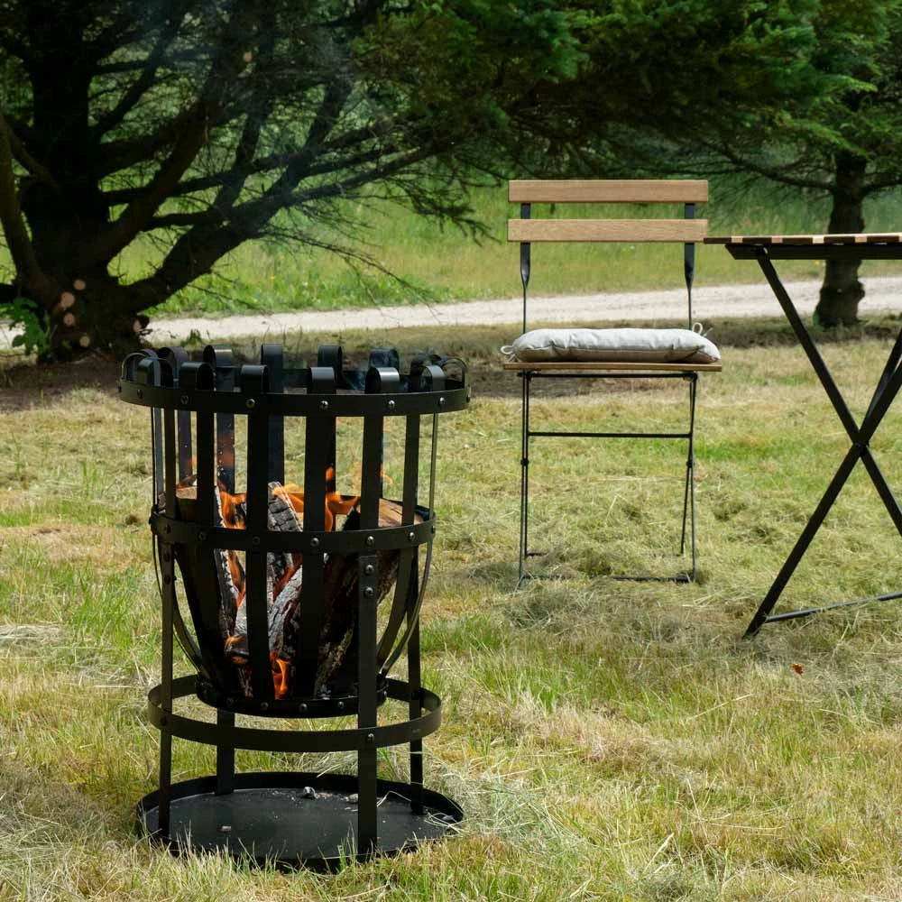 Cach Fires Jordan Fire Basket with Grill | Cozy Outdoor Evenings