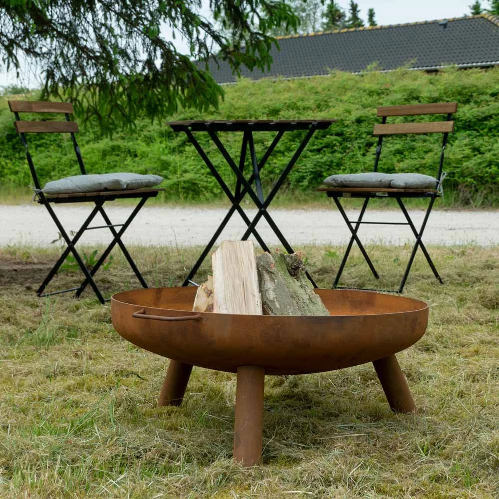 Cach Fires Oman Corten Steel Fire Pit | Stylish Outdoor Heater