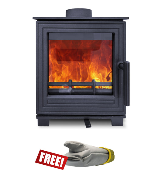 Woodford Pankhurst 5kW Wood Burning Ecodesign Stove