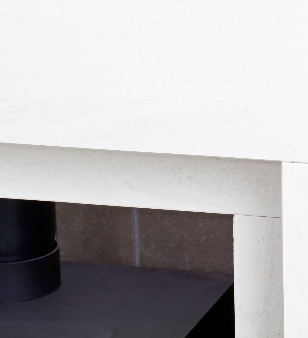 Woodford Portuguese Limestone Harlech Fireplace Surround