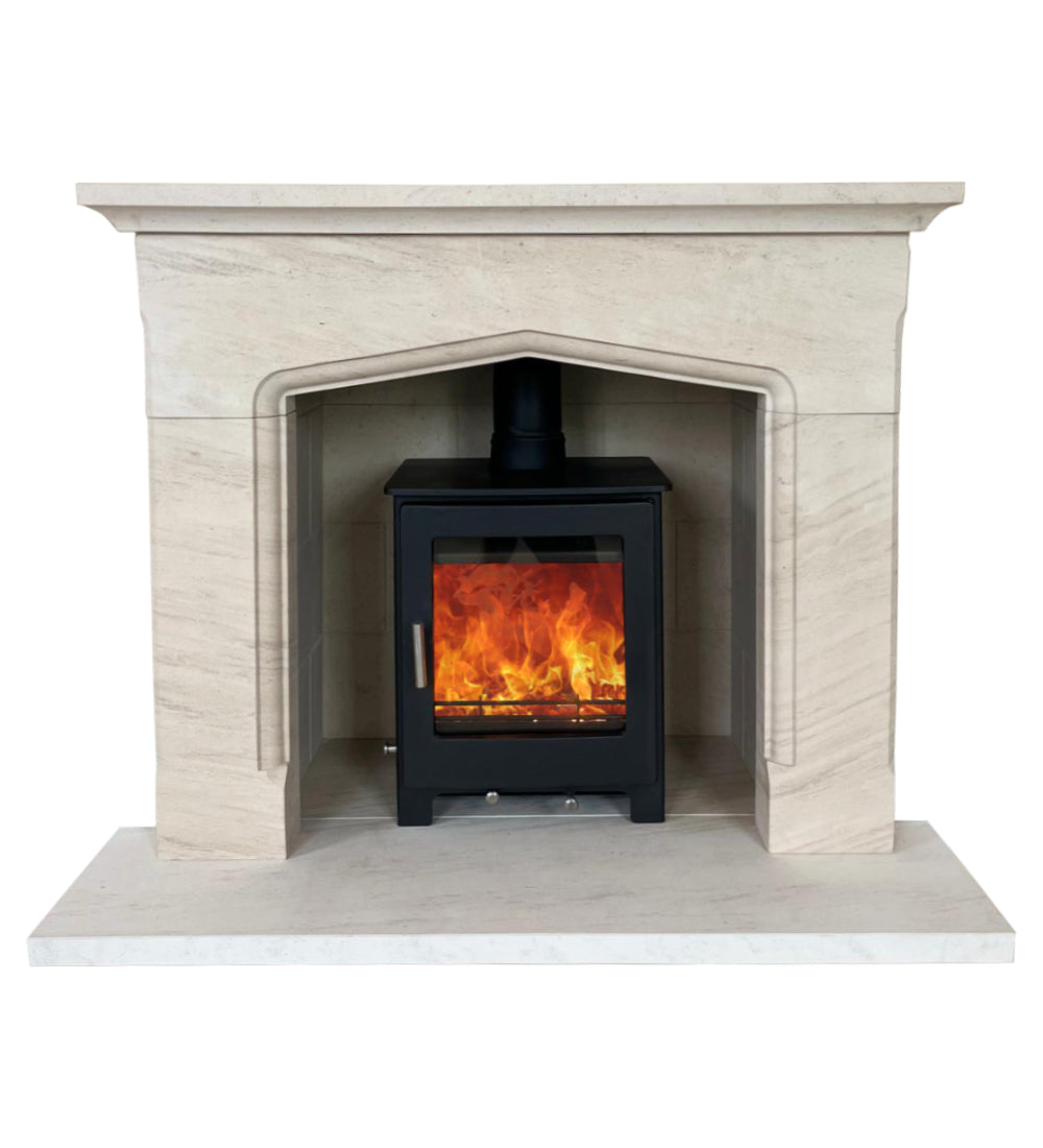Woodford Portuguese Limestone Cotswold Fireplace Surround