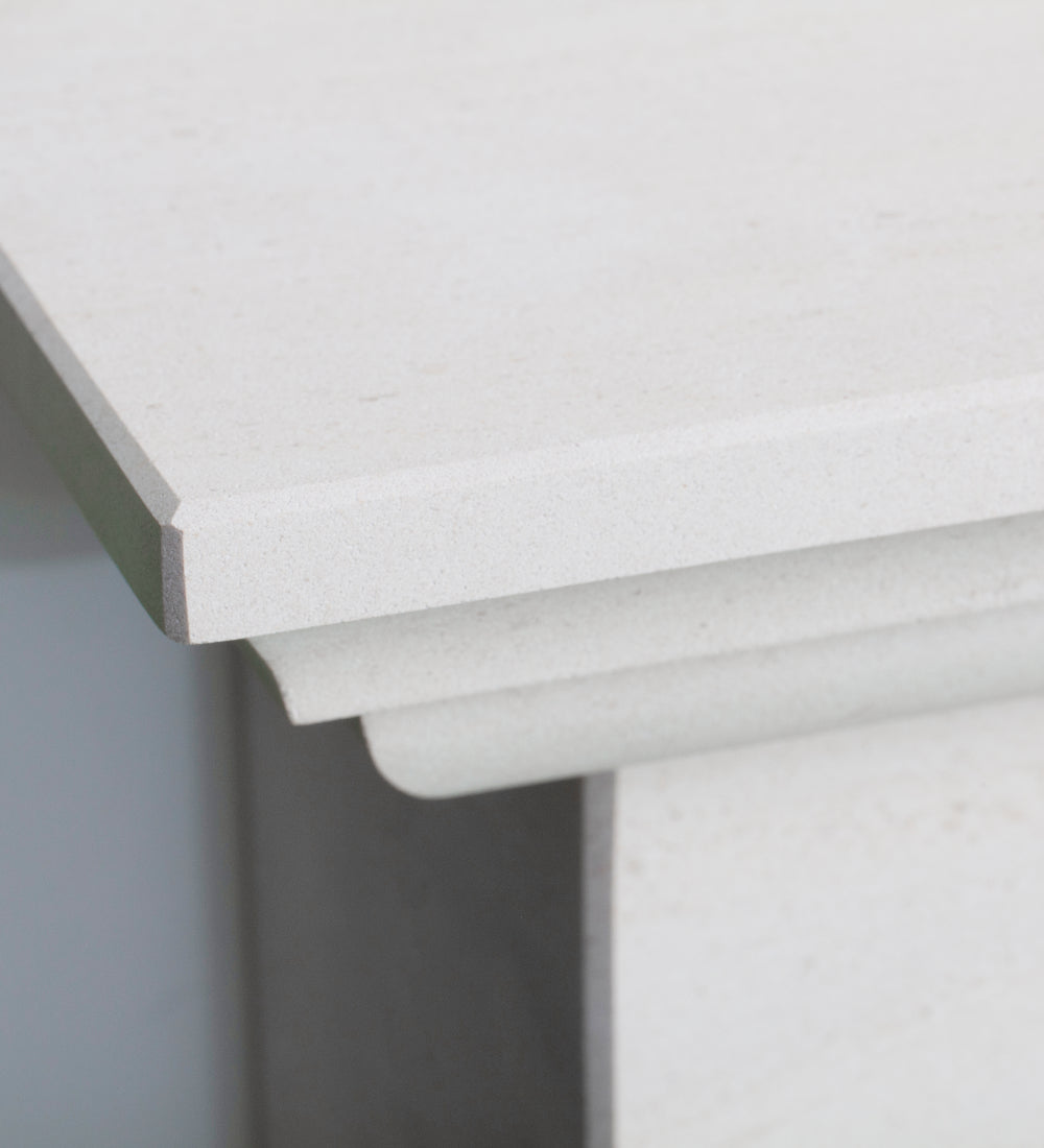 Woodford Portuguese Limestone Bamford Fireplace Surround