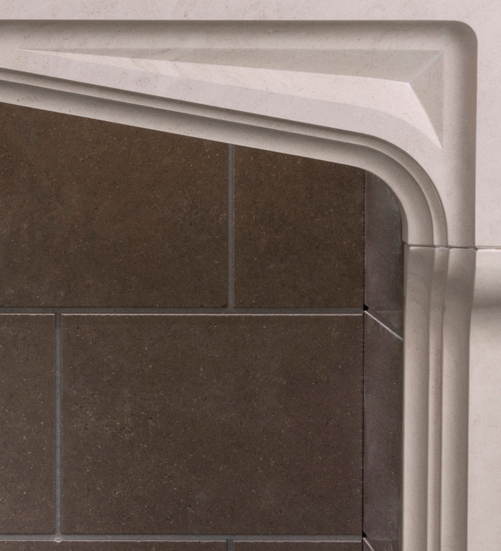 Woodford Portuguese Limestone Chester Fireplace Surround