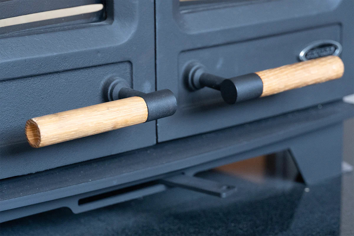 Hampton 5kW Twin Door Wood Stove | Eco & Stylish Heat