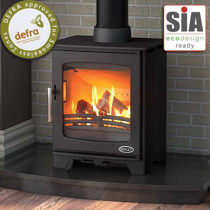 Hazelwood Compact 4.9kW Wood Burning Stove | Cool Heat Solution