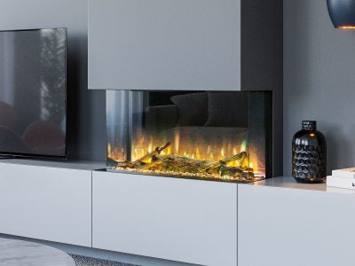Aurora 1800 Electric Fireplace | Cool Heat Solution
