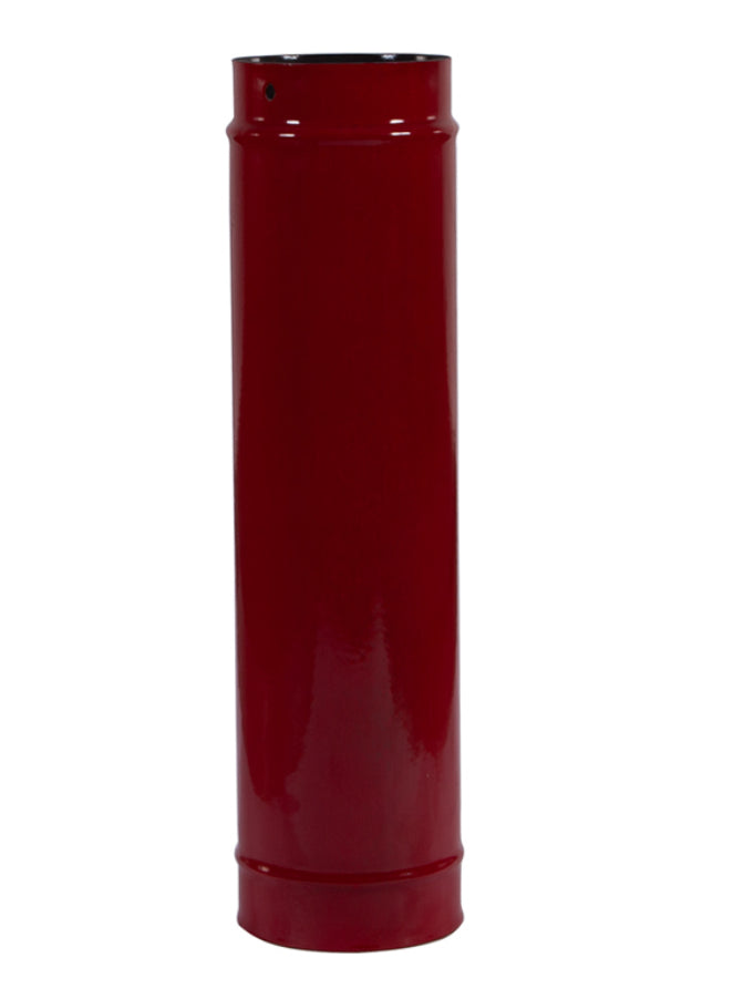 Carron ECO Stove 5kW - Red Enamel