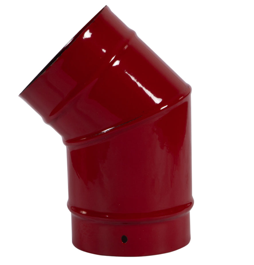 Carron ECO Stove 5kW - Red Enamel