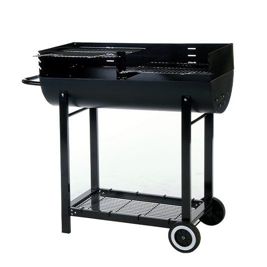 Lifestyle Appliances Half Barrel Charcoal BBQ