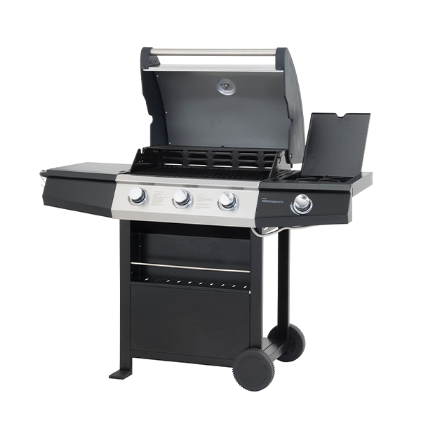 Lifestyle Appliances St.Vincent 3+1 Gas Burner BBQ