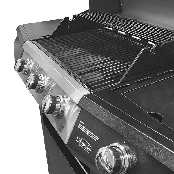 Lifestyle Appliances St.Vincent 3+1 Gas Burner BBQ