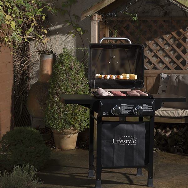 Lifestyle Appliances Cuba 2 Gas 2 Burner BBQ