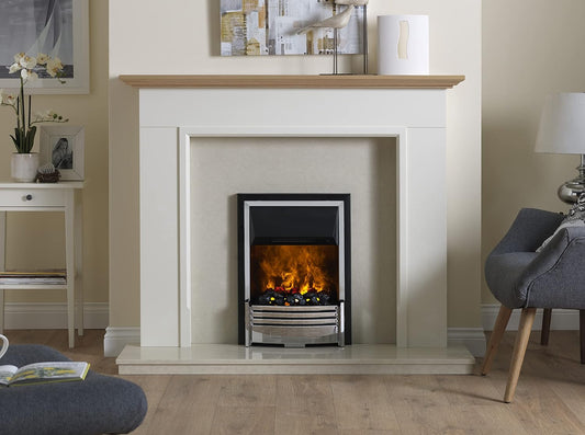 Dimplex Pomona Chrome Inset Fire