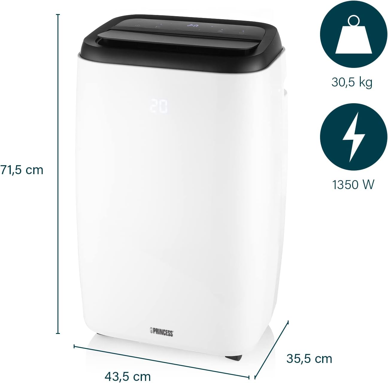 Princess Smart Air Conditioner 12000 BTU