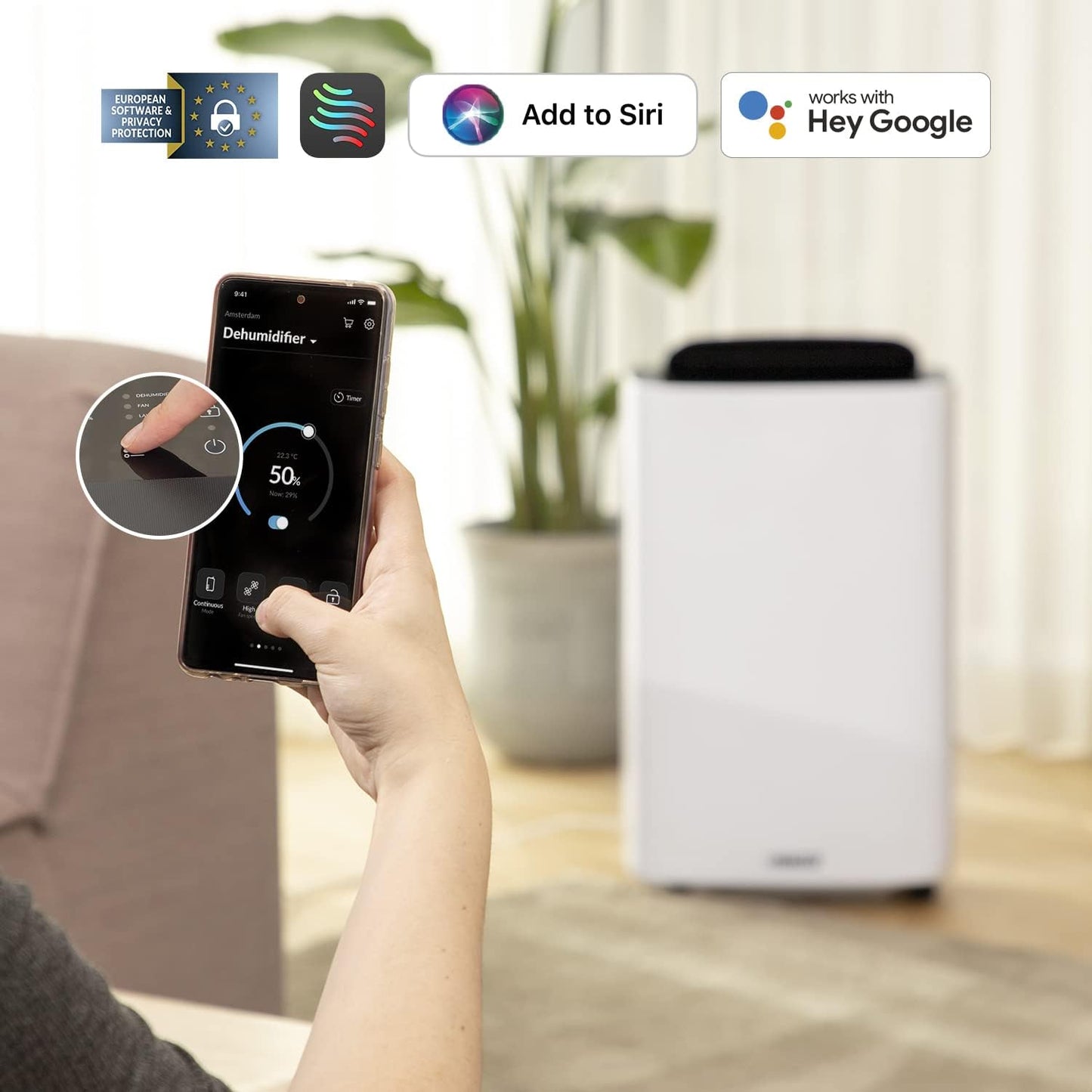 Princess 368120 Smart Dehumidifier