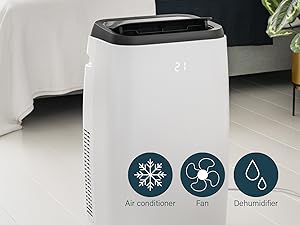 Princess Smart Air Conditioner 9000 BTU