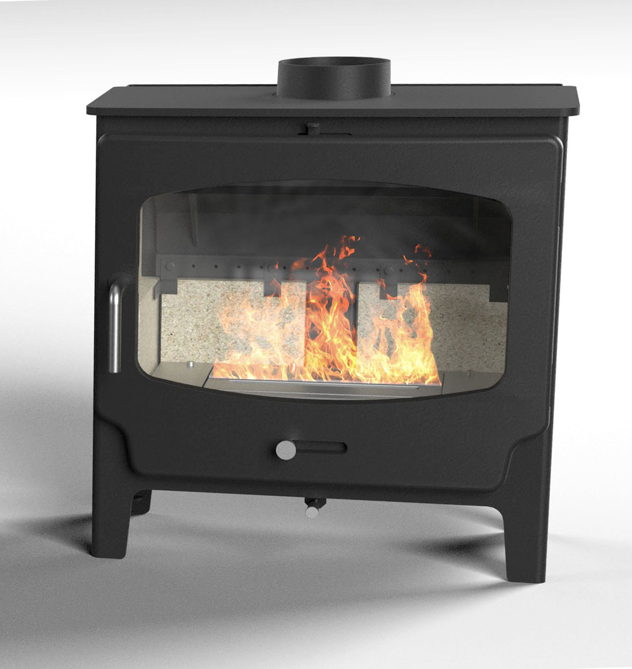 Saltfire ST-X Wide Eco Stove - Multi-fuel, Bioethanol and Wood Burning options