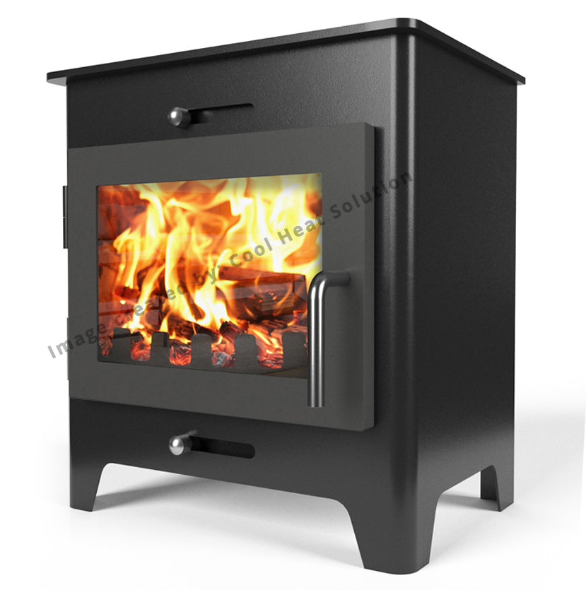 Saltfire ST1 Eco Wood-Burning Stove (with painted door option)