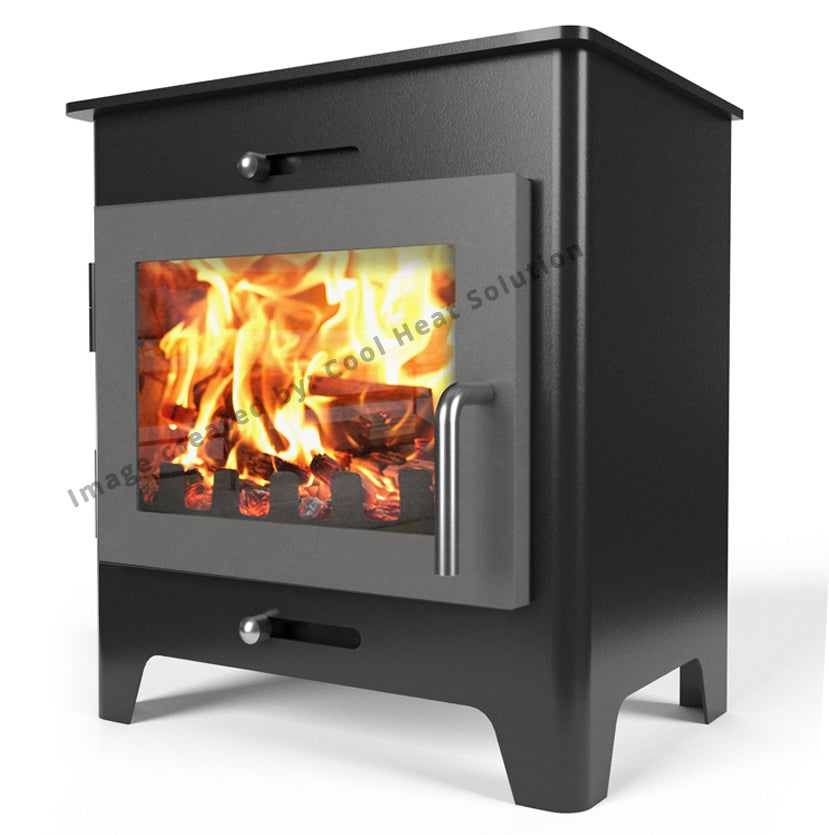 Saltfire ST1 Eco Wood-Burning Stove (with painted door option)