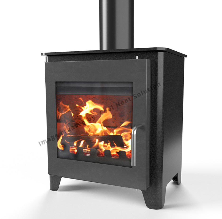 Saltfire ST1 Vision (with painted door option) DEFRA Approved Wood Burning Ecodesign Stove