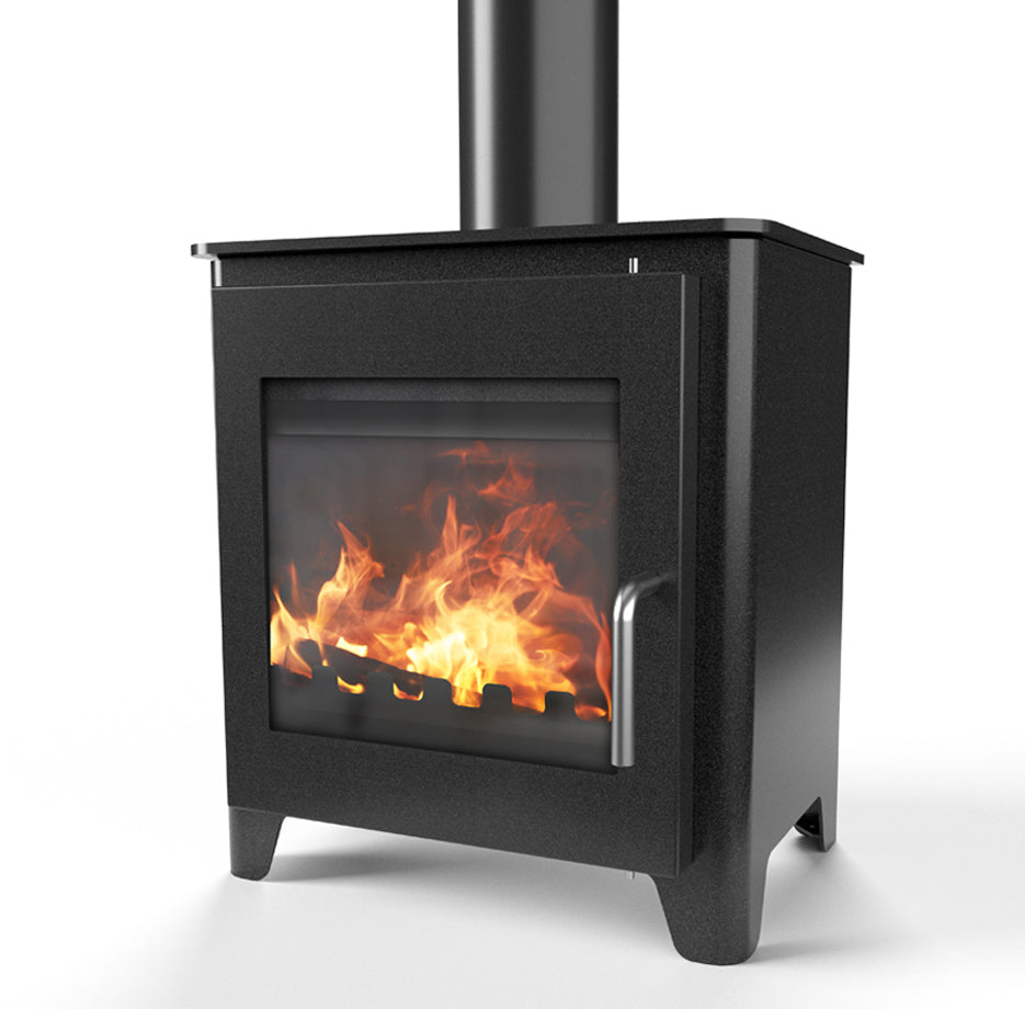 Saltfire ST1 Vision (with painted door option) DEFRA Approved Wood Burning Ecodesign Stove