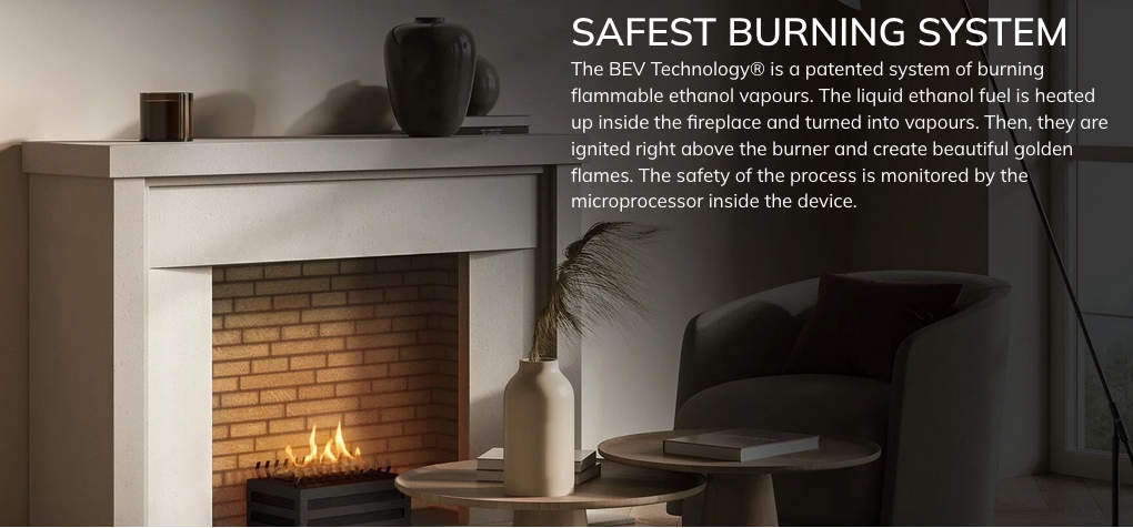 Planika Senso Basket Fireplace