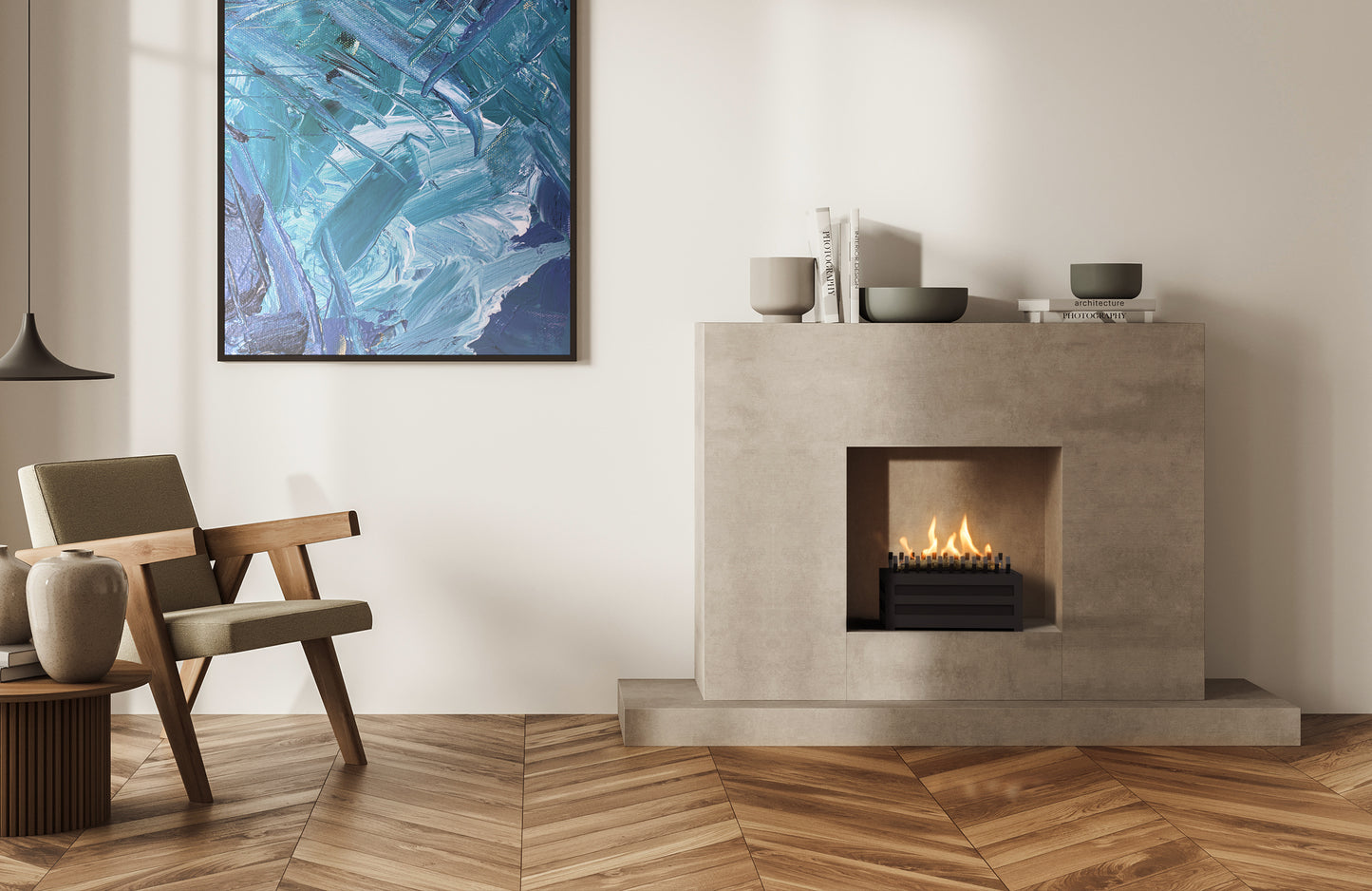 Planika Senso Basket Fireplace