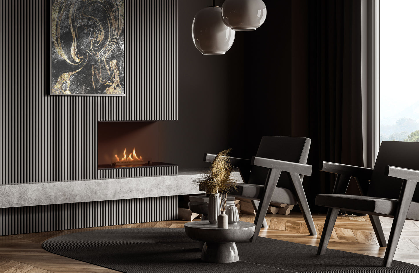 Senso Automatic Build-In BEV Fireplace | Planika