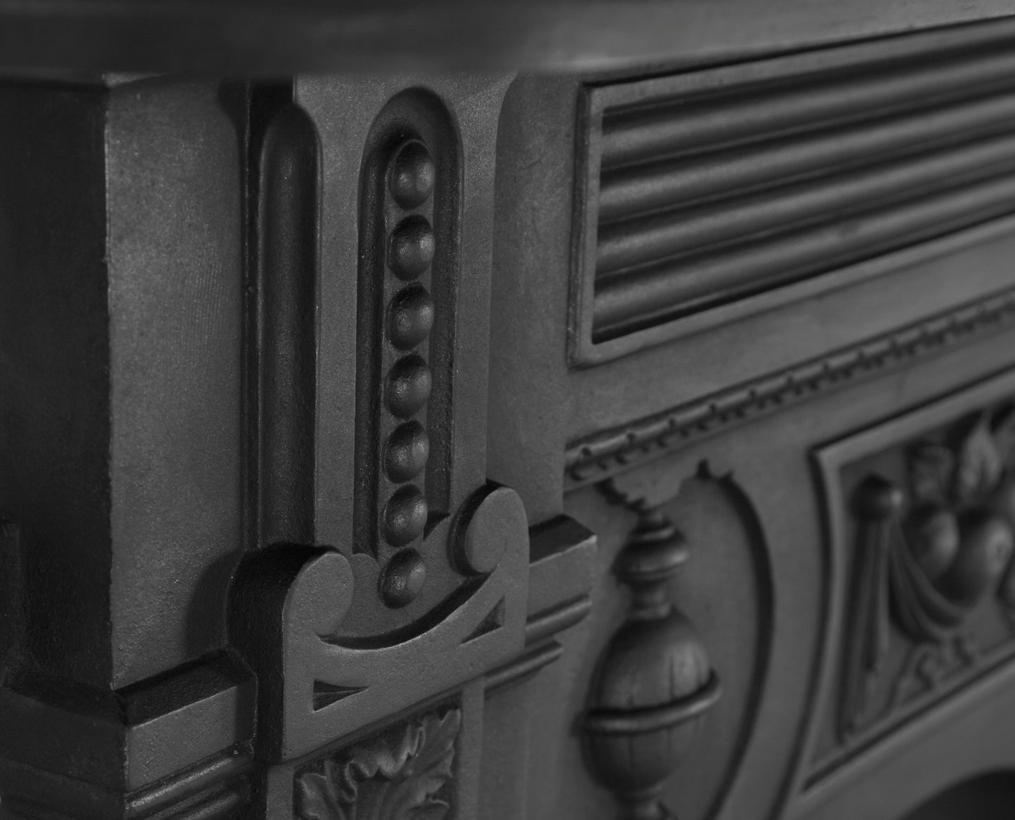The Victorian Large Cast Iron Combination Fireplace | Carron