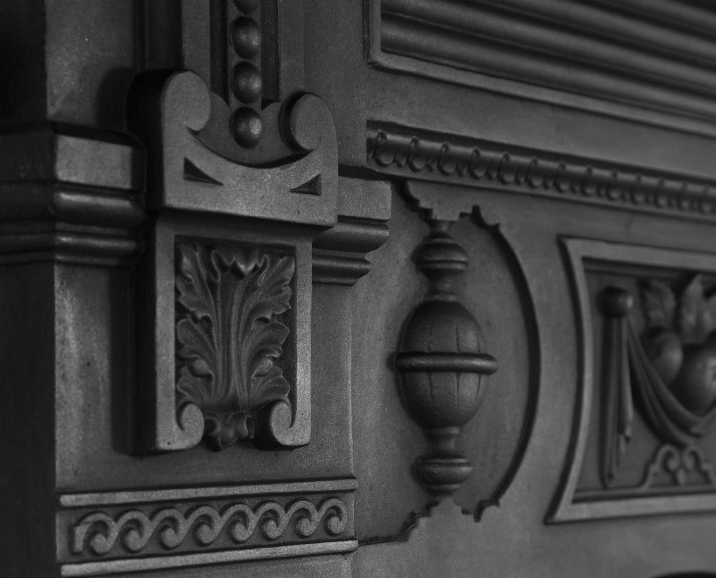The Victorian Large Cast Iron Combination Fireplace | Carron