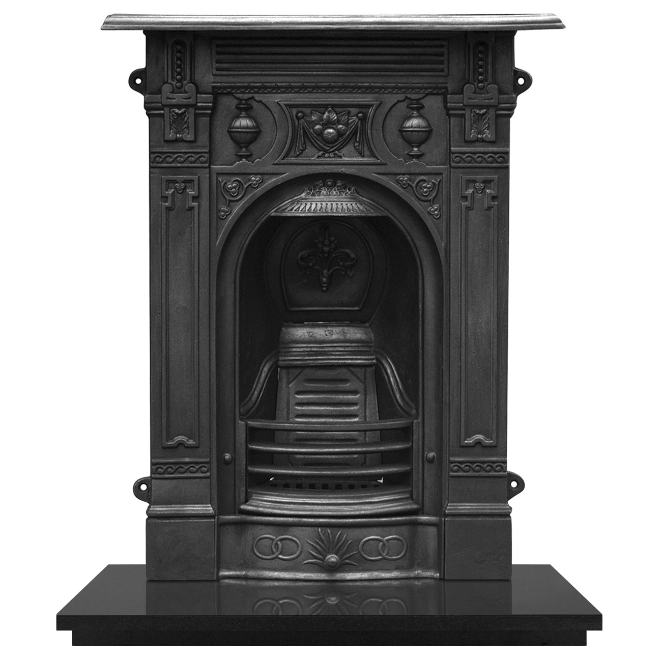 The Victorian Small Cast Iron Combination Fireplace | Carron