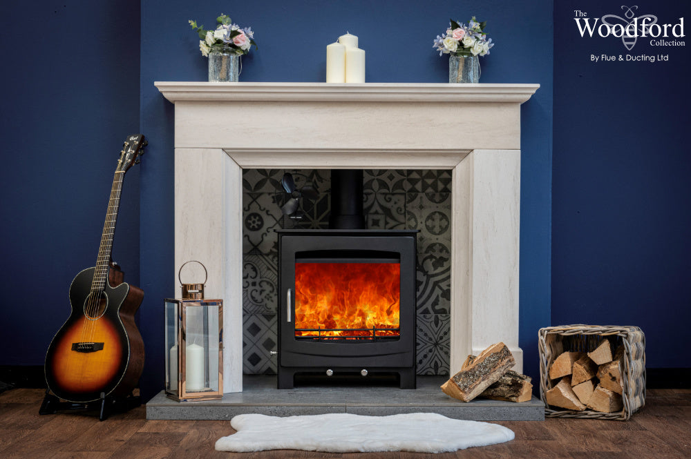 Woodford Turing 5XL Wood Burning / Multifuel Ecodesign Stove