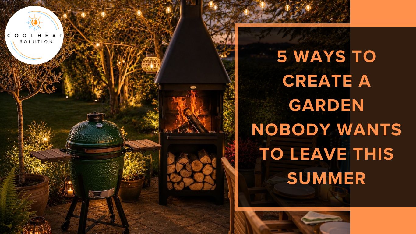 5 Ways To Create A Garden Nobody Wants To Leave This Summer