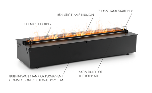 Water Vapour Fireplace