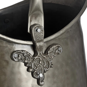 Hill Interiors, Antique Pewter Coal Bucket
