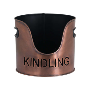 Hill Interiors, Logs and Kindling Buckets & Matchstick Holder